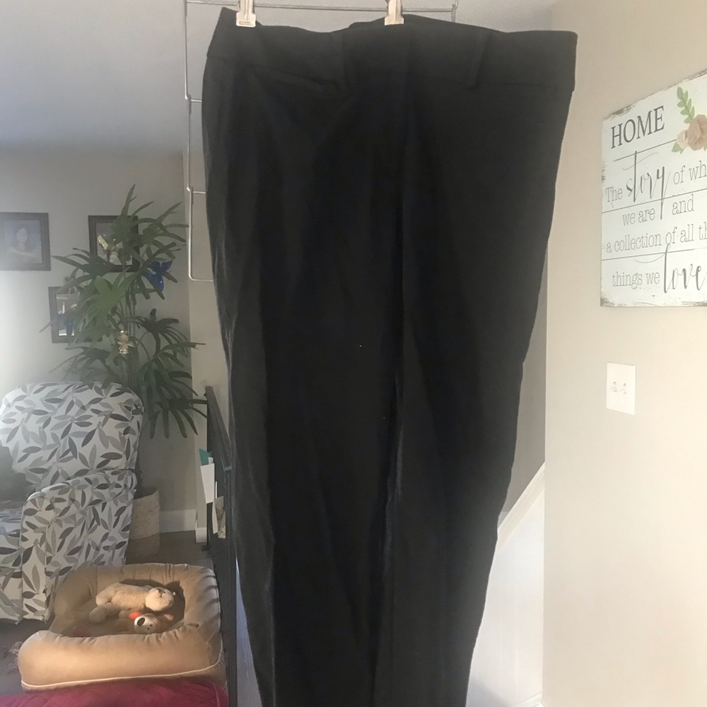 Loft Black Cropped Pants